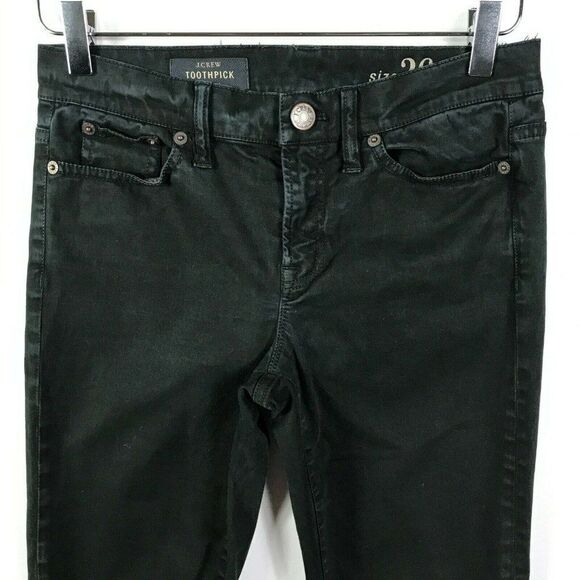 J.CREW Womens Toothpick Skinny Jeans Size 26 - Picture 2 of 10